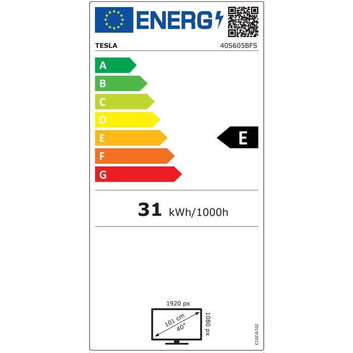 Smart televízor Tesla 40S605BFS / 40&quot; (101 cm)