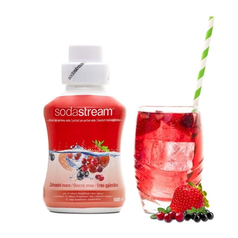 Sodastream Príchuť ZÁHRADNÉ OVOCIE 500ml