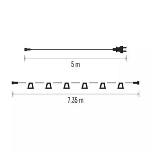 Spojovacia svetelná reťaz Emos DCPZ01 START SET, 7,35 m