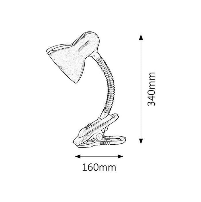 Stolná lampa Rabalux 4257 Dennis