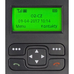 Stolný telefón na SIM kartu Aligator T100, čierny