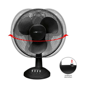 Stolný ventilátor Clatronic VL 3602 BK