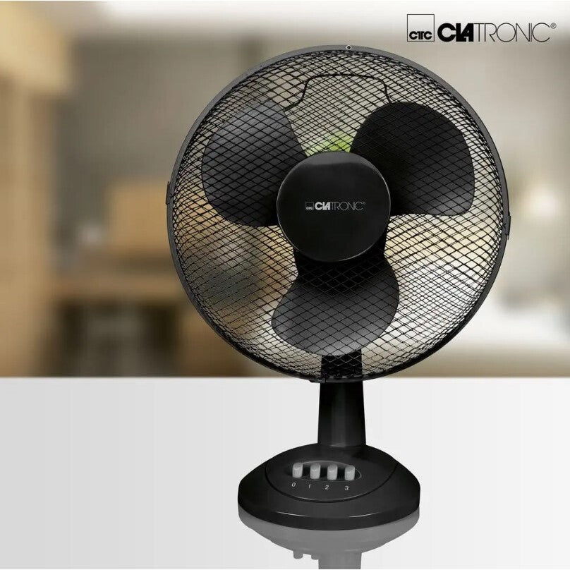 Stolný ventilátor Clatronic VL 3602 BK