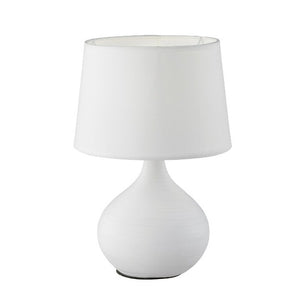 Stolná lampa Trio RE R50371001, biela