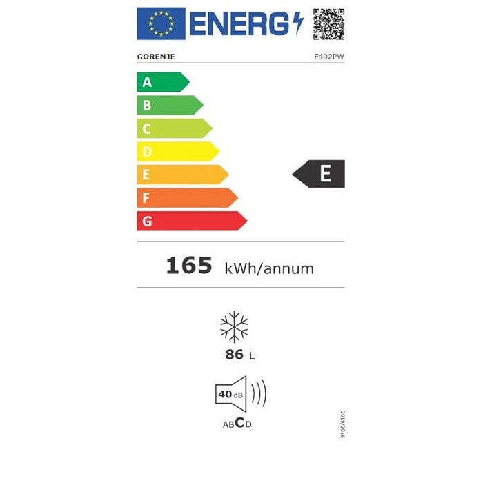 Šuplíkový mrazák Gorenje F492PW POUŽITÉ, NEOPOTREBOVANÝ TOVAR