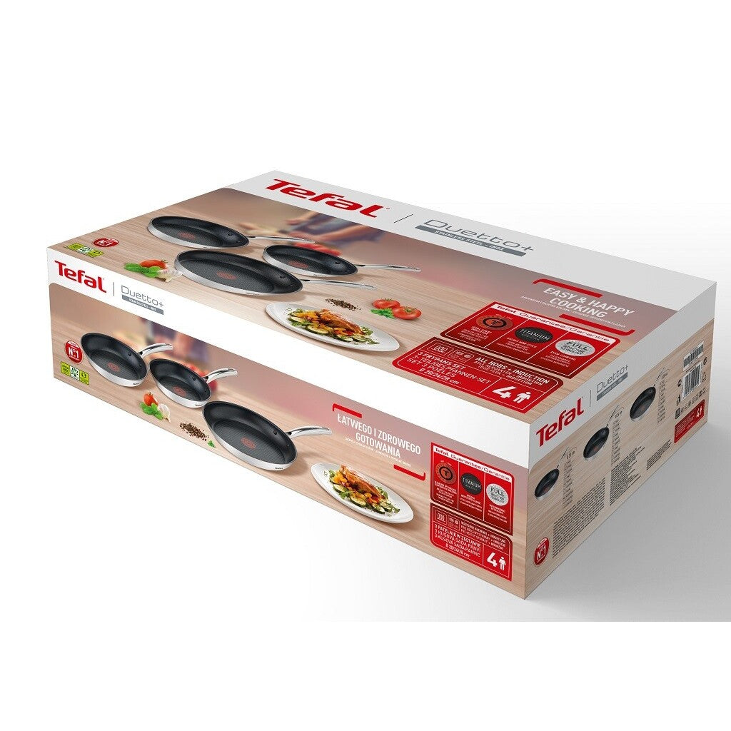 Súprava panvíc Tefal G732S334 Duetto+, 3 ks