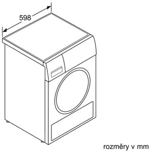 Sušička bielizne Bosch WTH85207BY, A++, 8 kg