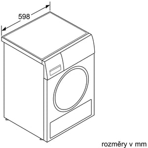 Sušička bielizne Bosch WTX87K00BY, A+++, 9 kg