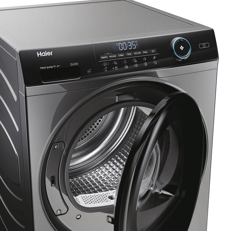 Sušička bielizne Haier HD80A3959RS,  A+++, 8 kg