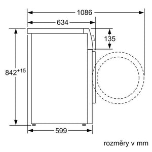 Sušička bielizne Siemens WT47XEH0CS, 9kg