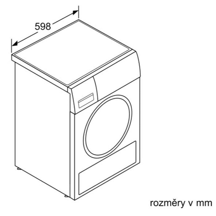 Sušička bielizne Siemens WT47XEH0CS, 9kg