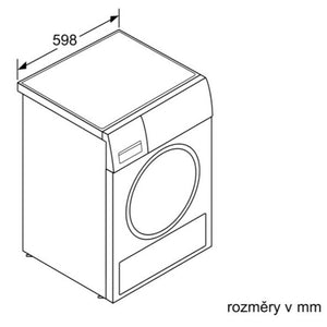 Sušička bielizne Siemens WT47XEH0CS, 9kg