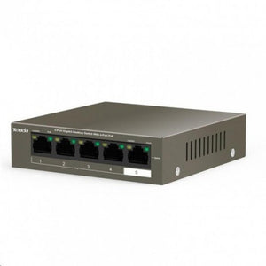 Switch Tenda TEG1105P-4-63W, GLAN, PoE, 63W, 5-port