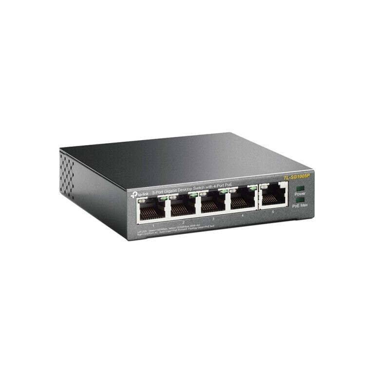 Switch TP-Link TL-SG1005P, GLAN, PoE, 5-port