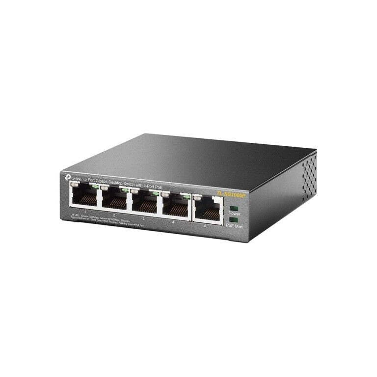 Switch TP-Link TL-SG1005P, GLAN, PoE, 5-port