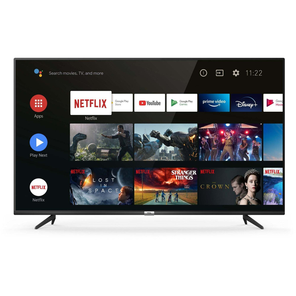 Televízor TCL 55P617 (2021) / 55" (139 cm) POŠKODENÝ OBAL