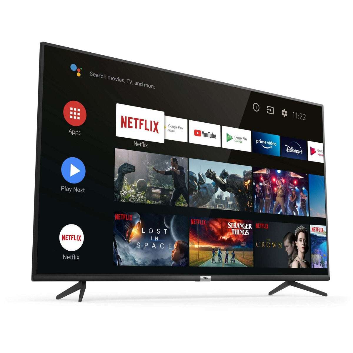 Televízor TCL 55P617 (2021) / 55&quot; (139 cm) POŠKODENÝ OBAL