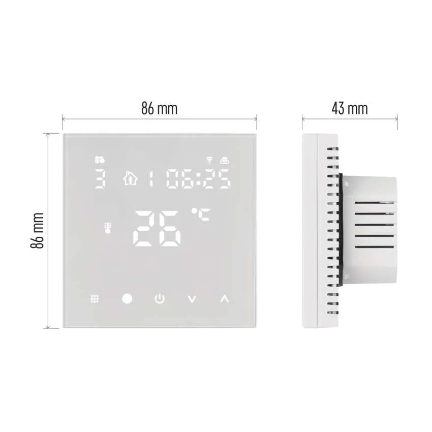 Termostat pre podlahové kúrenie Emos GoSmart P56201UF WiFi