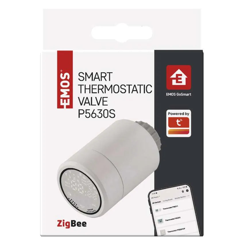 Termostatická hlavica Emos GoSmart P5630S ZigBee