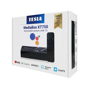 TESLA MediaBox XT750 - multimediálny prehrávač s DVB-T2 POUŽITÉ,