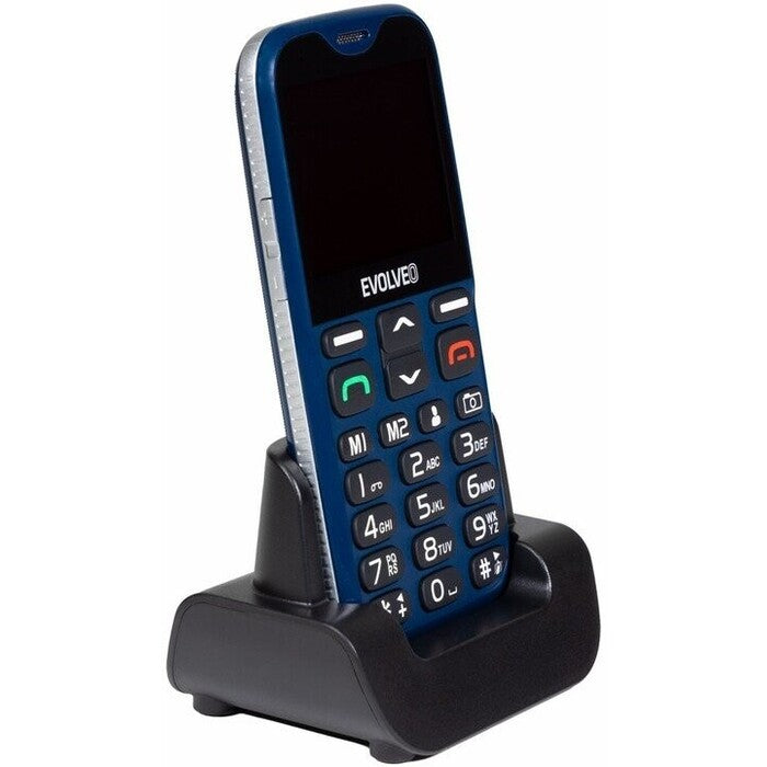 Tlačidlový telefón pre seniorov Evolveo EasyPhone XG, modrá