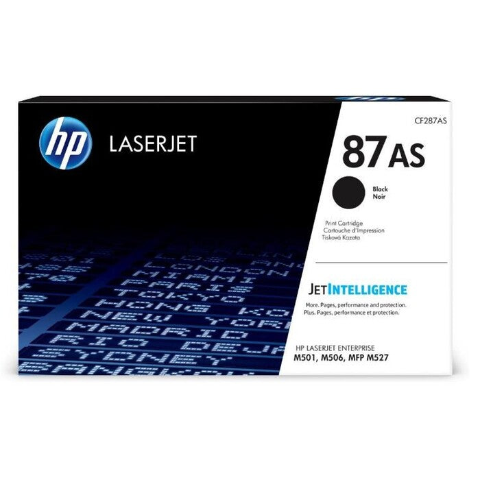 HP originálny toner CF287AS,black,6000str.,HP 87AS,low capacity