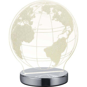 Trio stolné svietidlo Globe RE R52481106, 7W, chróm