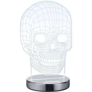 Trio stolné svietidlo Skull RE R52461106, 7W, chróm