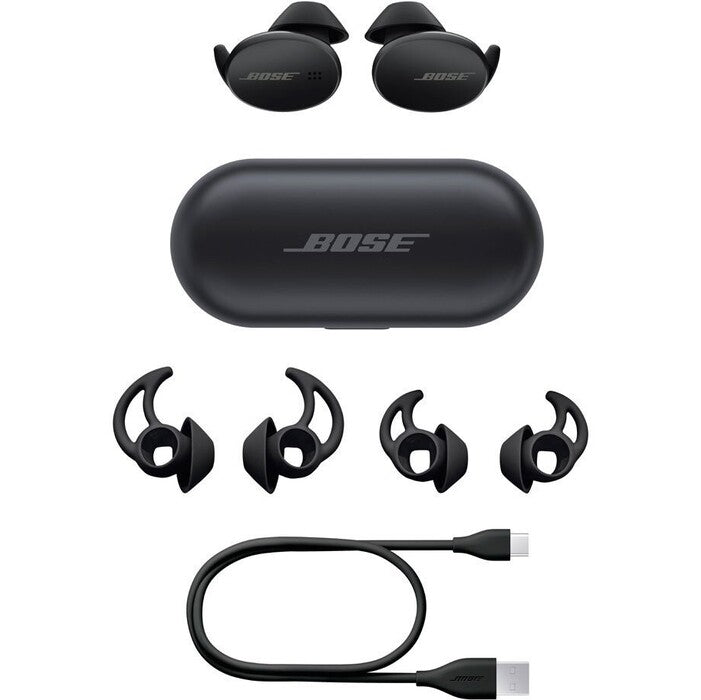 True Wireless slúchadlá Bose Sport Earbuds, čierne