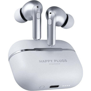 True Wireless slúchadlá Happy Plugs Air 1 Zen, strieborná POŠKODENÝ OBAL