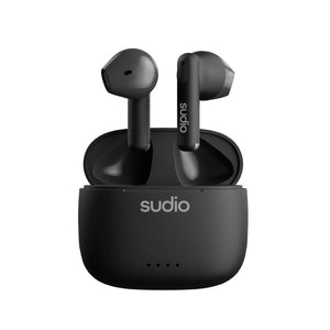 True Wireless slúchadlá SUDIO A1BLK, čierna