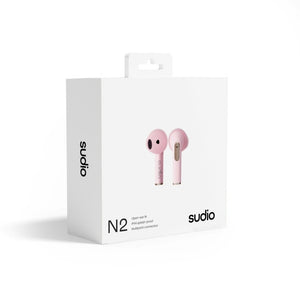 True Wireless slúchadlá SUDIO N2PNK, růžová