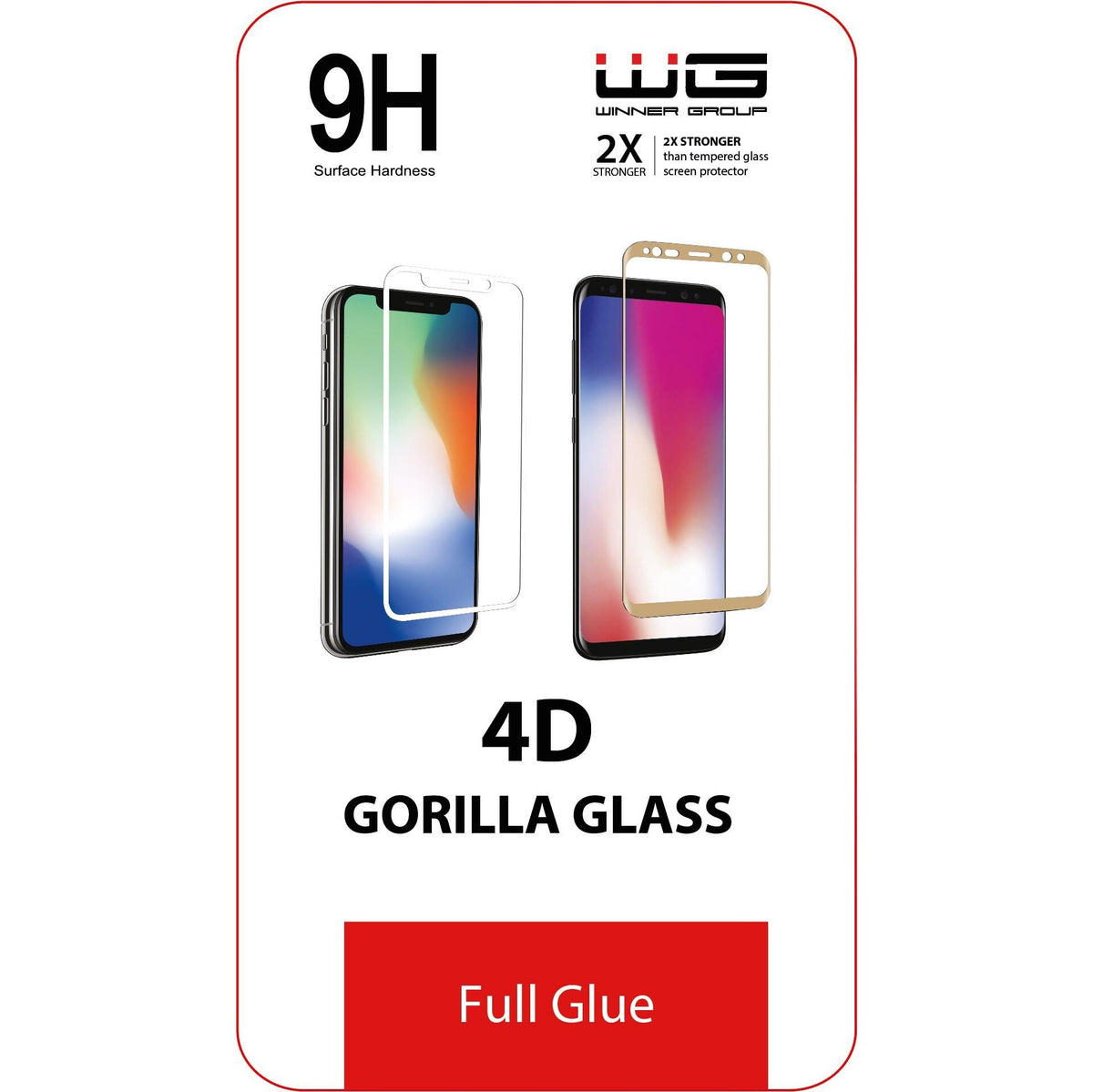 Tvrdené sklo 4D pre Realme 6i, Full Glue