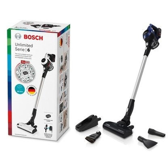 Tyčový vysávač Bosch Unlimited S6 BBS611MAT, 2v1 POUŽITÉ, NEOPOTREBOVANÝ TOVAR