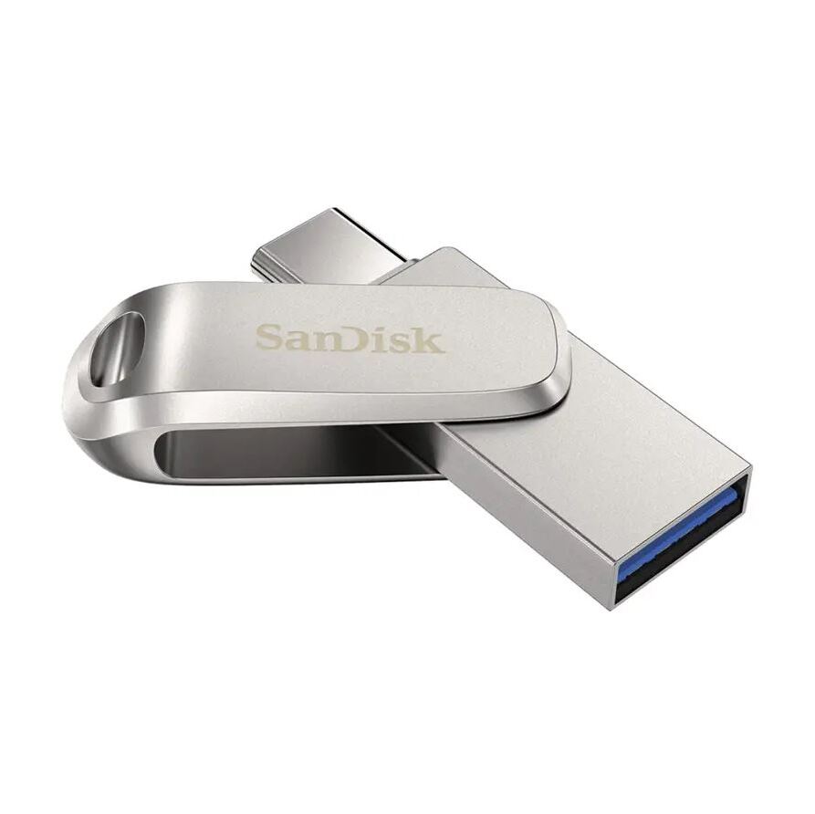 USB/USB-C kľúč SanDisk Ultra Dual Drive Luxe 256GB