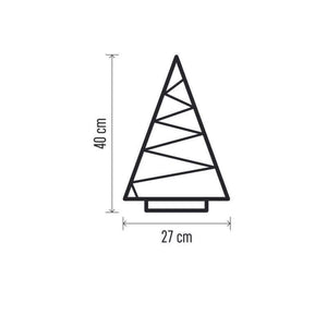 Vianočný LED stromček s ozdobami Emos DCWW27, teplá biela, 40 cm