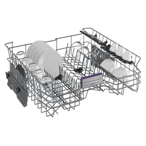 Vol'ne stojaca umývačka riadu Beko BDFN26560XC, 60 cm