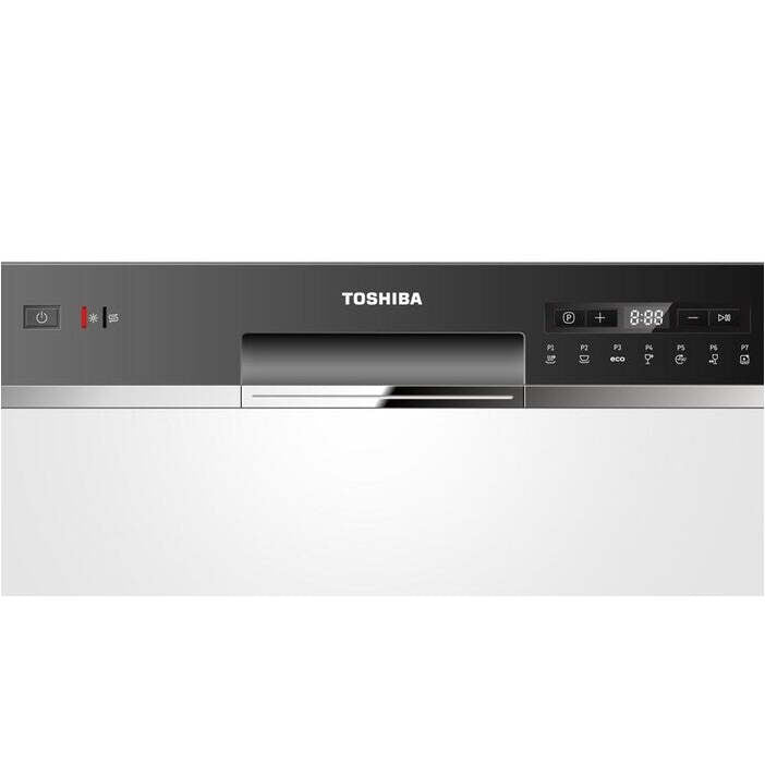 Voľne stojaca umývačka riadu Toshiba DW-08T2EE(W)-CZ POUŽITÉ, NE