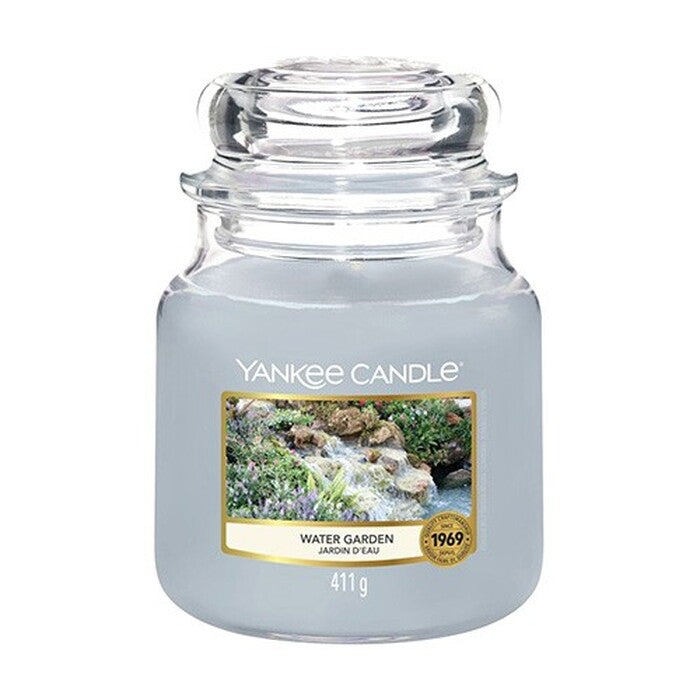 Sviečka Yankee candle Vodná záhrada, 411g