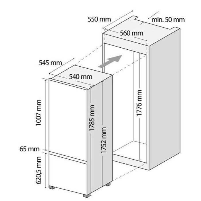 Vstavaná chladnička Concept LKV5260