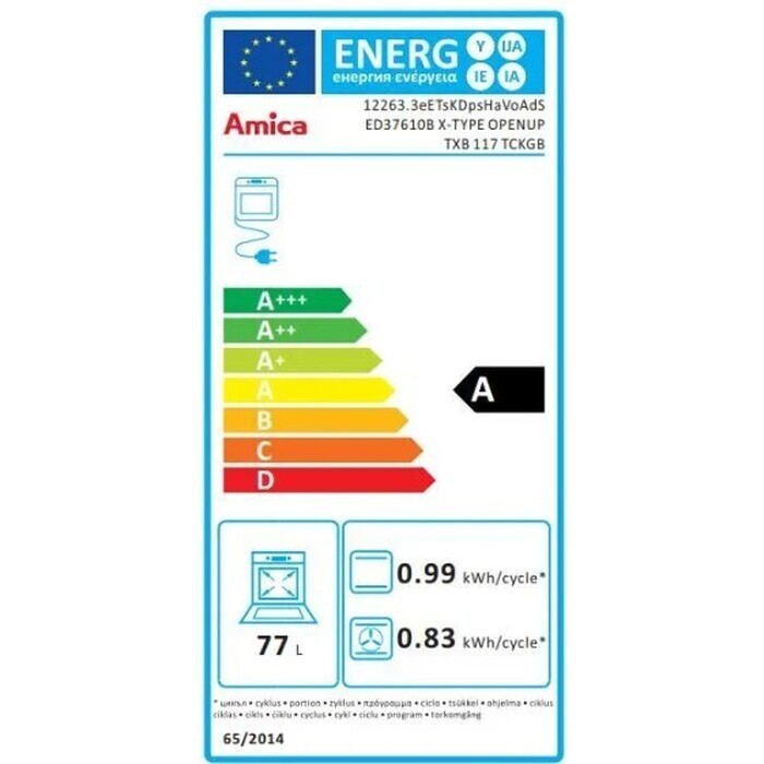 Vstavaná rúra Amica TXB 117 TCKGB