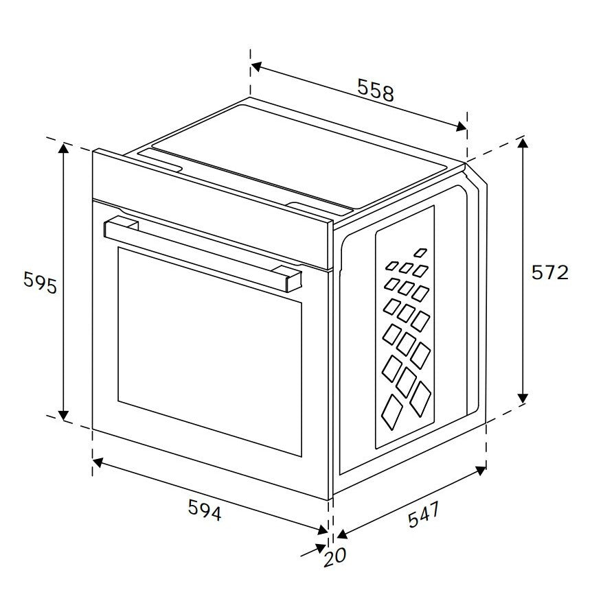 Vstavaná rúra Beko BBIM12300X