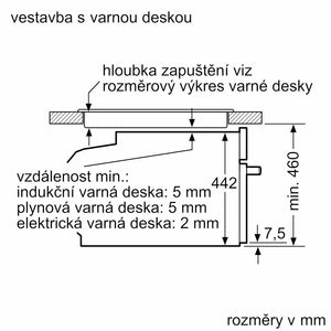 Vstavaná rúra Bosch CDG634AS0