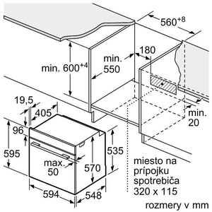 Vstavaná rúra Bosch HBA3540B0