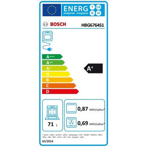 Vstavaná rúra Bosch HBG 6764S1 POŠKODENÝ OBAL