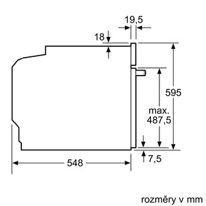 Vstavaná rúra Bosch HBG 6764S1 POŠKODENÝ OBAL