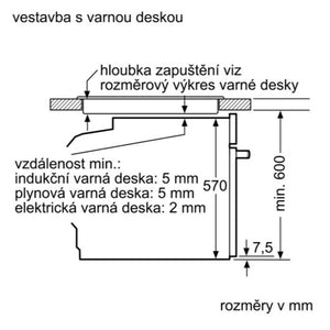 Vstavaná rúra Bosch HBG5370B0