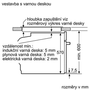 Vstavaná rúra Bosch HBG5370S0