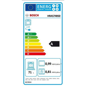 Vstavaná rúra Bosch HRA574BS0