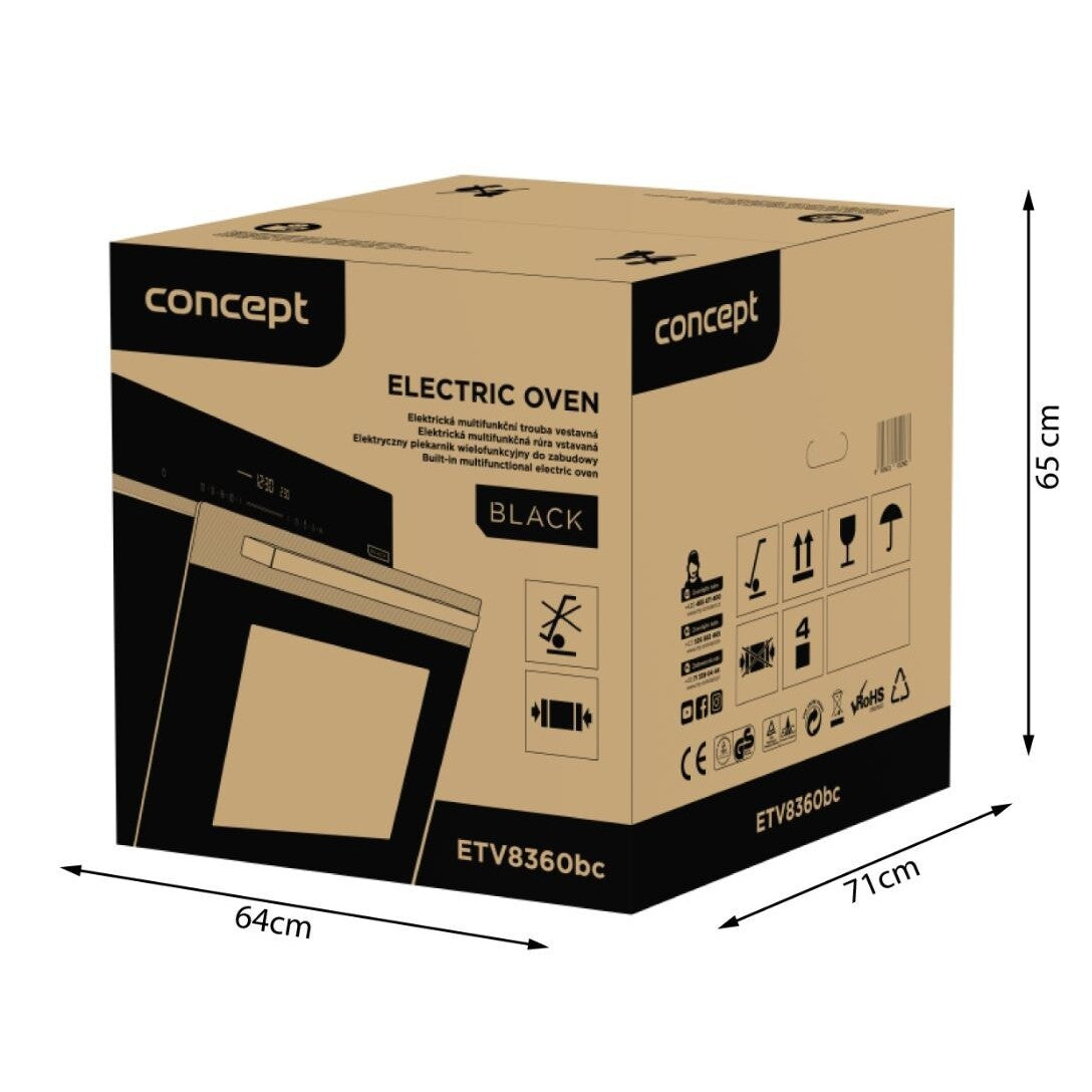 Vstavaná rúra Concept ETV8360bc